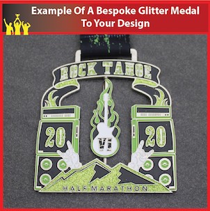Glitter Medal 5